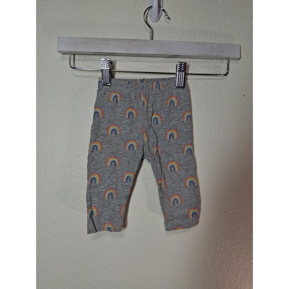 Baby Gap Leggings Rainbow Casual Gray Girls Size 0-3 Months - Picture 1 of 4